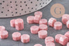 Granulés cire à cacheter rose nacré,fourniture pour création de sceaux personnalisés pour sceaux et invitations de mariage DIY, x100 (G4590)