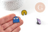 Broche pins Pac-Man Fantôme, x1 (G11074) VALIDE
