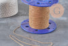 Cadena forzada de latón crudo 1mm, x5 metros (G11225) VÁLIDO