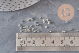 Miyuki Delica Cuentas 11/0 DB0035 - Plateado Galvanizado Metálico, x8g VÁLIDO