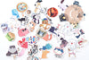 Autocollant chats variés 40x70mm, x50 (G10539)