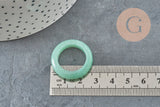 Bague aventurine naturelle 17-21mm, x1 (G11410)-Bague-Gingerlily Perles