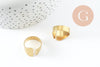 Bague réglable laiton, x2 (G0597)