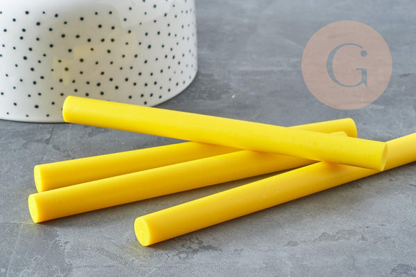 Baton de cire à cacheter jaune vif 135mm, x1 (G8912)