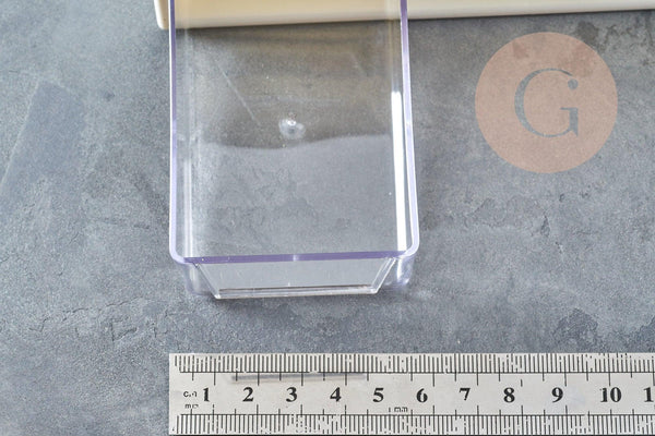 Boite rangement perles bijoux en plastique 9 tiroirs 19cm x1 (G8958)