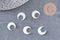 Lune nacre blanche naturelle 13x12mm, x2 (G3253)