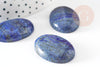 Cabochon ovale Lapis Lazulis naturel 22x30mm, x1 (G2594)