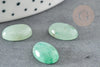 Cabochon ovale aventurine verte naturelle 14x10mm, x1 (G5048)