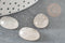 Cabochon ovale cristal de roche nature 18x13mm, x1 (G2256)