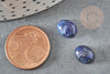 Cabochon ovale lapis lazulis naturelle 10x8mm, x1 (G1720)