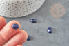 Cabochon ovale lapis lazulis naturelle 10x8mm, x1 (G1720)