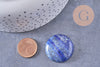 Cabochon rond bleu lapis lazulis 30mm, x1 (G10618)