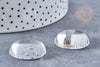 Cabochon rond en Plexiglas transparent 22m, x1 (G8198)