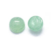 Cabochon rond onyx verte naturelle 4mm, x1 (G3409)