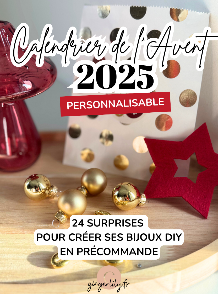 Calendrier de l'Avent bijoux DIY (PRECOMMANDE)
