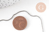 Chaine boule argent vieilli, chaine bijou, chaine boule,sans nickel, grossiste chaine,1.5mm, X1 ou X5 Mètres G1772