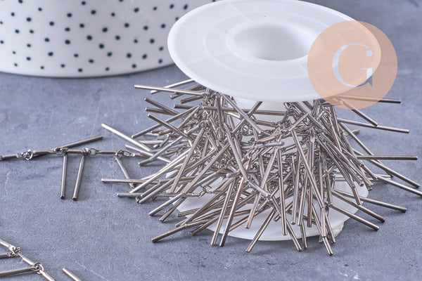 Chaine frange laiton metalgun, x 1 mètre (G5007)