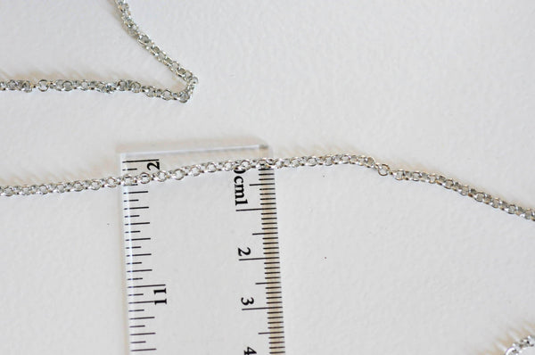 Chaine rollo fer platine 2.5 mm, x 5mètres (G1507)