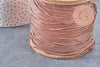Chaine serpent laiton brut, chaine bijou, chaine serpent,sans nickel, grossiste,2mm, x 5mètres (G4807)
