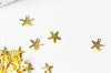 Charm à coller zamac doré étoile de mer,thème océan coquillage, fournitures à coller pour décorer pierres et bijoux,5x5mm, les 200 G4227