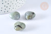 Cœur labradorite naturelle 20mm ,lithotherapie, coeur de décoration pierre naturelle, x1 (G7177)