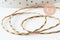 Cordon nylon métallique multicolore 0.8mm,un cordon pour création de bijoux DIY, x1 mètre G9767
