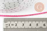 Cordon rose or 1.5mm, x1 mètre G3724