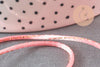 Cordon rose or, fabrication bijoux, création bijoux,ruban mariage,scrapbooking, largeur 1.5mm, x1 mètre G3762