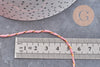 Cordon rose or,ruban mariage,fourniture créative, scrapbooking,1-1.5mm, 5/10 mètres (G2144)