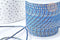 Cordon tressé bleu fil doré 1.5mm-2mm,cordon multicolore scrapbooking,corde décoration, x 1Mètre G8121