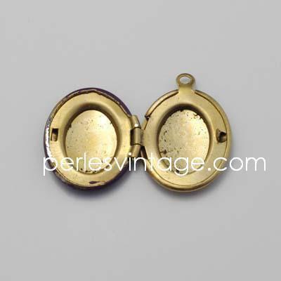 EP 1 Pendentif locket Violet