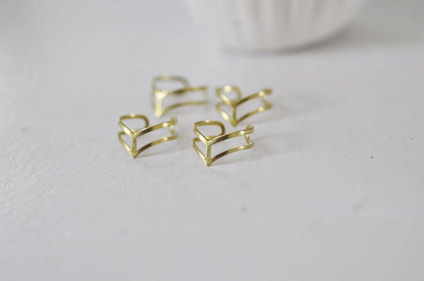 EP Bague réglable diadème fin, creation bijoux,bague laiton brut, bijou minimaliste,support bague, création bijoux,bague fine,bague géométrique