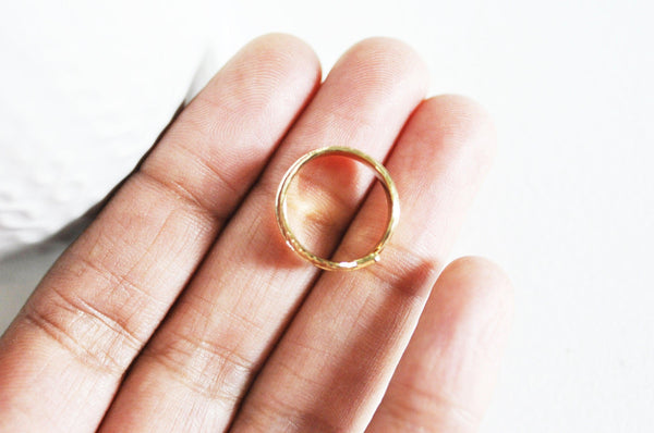 EP Bague réglable dorée 16K feuille, creation bijoux,bijou minimaliste, support bague, création bague, diamètre 16mm