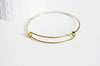 EP-Bracelet jonc réglable laiton brut 65mm, x1 (G1902)