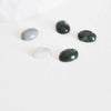 EP Cabochon agate verte, fournitures créatives, cabochon ovale, agate naturelle,10 x 14mm, cabochon agate, bijou pierre,pierre naturelle G282