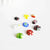 EP Cabochon dôme marquise millefiori ovales tailles variées,cabochons verre, verre millefiori,fait main, x 20-50 ou 100 pièces-G131