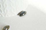 EP Cabochon dôme marquise navette labradorite, fournitures créatives, cabochon la bradorite,cabochon pierre, pierre naturelle,14mmx7mm,G3042