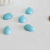 EP Cabochon jade turquoise, cabochon ovale, jade naturel,18 x13mm, création bijoux, cabochon pierre, pierre naturelle-G591