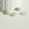 EP Cabochon rond aventurine verte, fournitures créatives, cabochon rond, aventurine naturelle,8mm, pierre naturelle