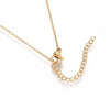 EP -Collier acier dorée 14k constellation,chaine fantaisie,chaine collier,sans nickel,collier céleste,cadeau st Valentin,acier doré,45cm-G0486