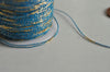 EP Cordon bleu or, fabrication bijoux, création bijoux,ruban mariage,fourniture créative, scrapbooking, largeur 1.5mm, longueur 1 mètre G301