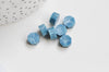 EP Granulés cire bleu nacré à cacheter, fourniture pour création sceaux personnalisés pour sceaux et invitations de mariage DIY, les 100 G3509