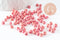 EP-Grosses perles rocaille verre rose mat 4mm, x10g (G3735)