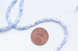 EP NE PAS RENOUVELER perle nacre naturelle heishi violet pastel,tube coquillage coloré,perle coquillage,création bijoux,2x4mm, le fil de 185 perles G4772