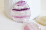 EP Pendentif Fluorite naturelle ovale,pierre naturelle,pierre fluorite,création bijoux,pendentif pierre, fluorite naturelle-G721