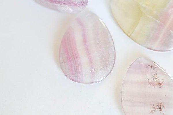 EP Pendentif Fluorite naturelle ovale,pierre naturelle,pierre fluorite,création bijoux,pendentif pierre, fluorite naturelle-G721