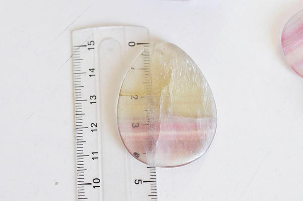 EP Pendentif Fluorite naturelle ovale,pierre naturelle,pierre fluorite,création bijoux,pendentif pierre, fluorite naturelle-G721