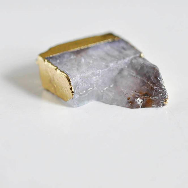 EP-Pendentif améthyste brute naturelle violette 20mm-G0787