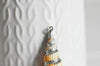 EP -Pendentif coquillage naturel argenté, pendentif argent création bijoux, coquillage Conch bijou,coquillage naturel,58mm, x1,G1498