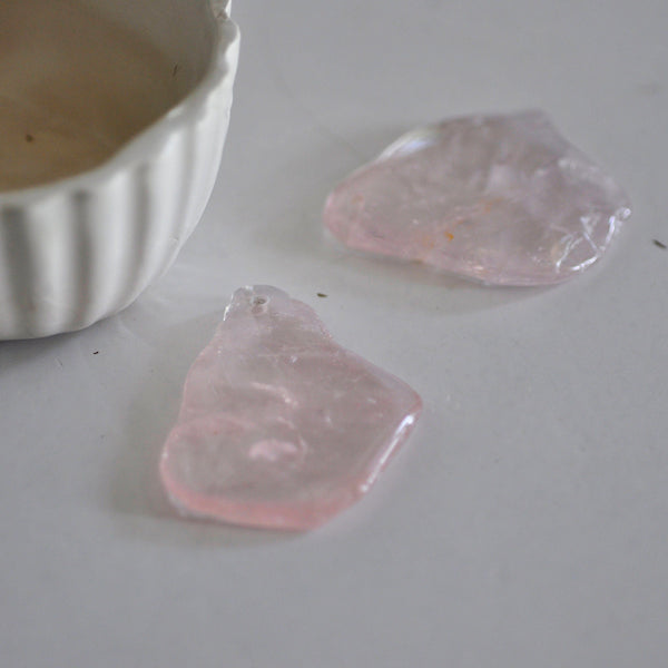 EP Pendentif quartz rose, fournitures créatives, pierre brute, création bijoux, pendentif pierre, pierre naturelle, quartz naturel,quartz rose